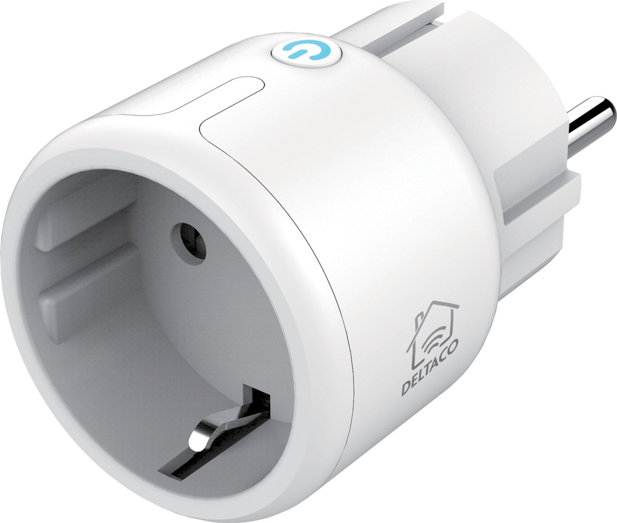 Smartify Slimme Stekker - Smart Plug - Incl. Tijdschakelaar & Energiemeter - Voo