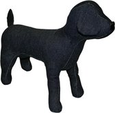 Croci paspop hond zwart (34X25 CM)