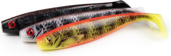 Fox Rage Pro Shad Ultra UV 23cm - Kleur : Bright Perch van Fox — afbeelding 2