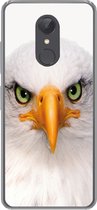 Geschikt voor Xiaomi Redmi 5 hoesje - Jongens - Adelaar - Amerikaanse zeearend - Vogel - Portret - Snavel - Ogen - Siliconen Telefoonhoesje