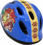 fietshelm Jungle Animals junior blauw maat 50/56 cm