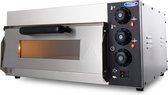 Pizza Oven voor 1 Pizza Ø 40 cm - Compact - Geschikt voor Pizza, Brood, Taart - Makkelijk Verplaatsbaar - Pizzaoven tot 350°C