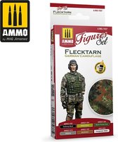 AMMO MIG 7037 Flecktarn German Camouflage for Figures - Acryl Set Verf set