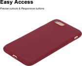 Apple iPhone SE (2022) Hoesje - Mobigear - Color Serie - TPU Backcover - Rood - Hoesje Geschikt Voor Apple iPhone SE (2022)