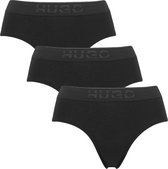 Hugo Boss dames 3P HUGO easy hipsters zwart - XS