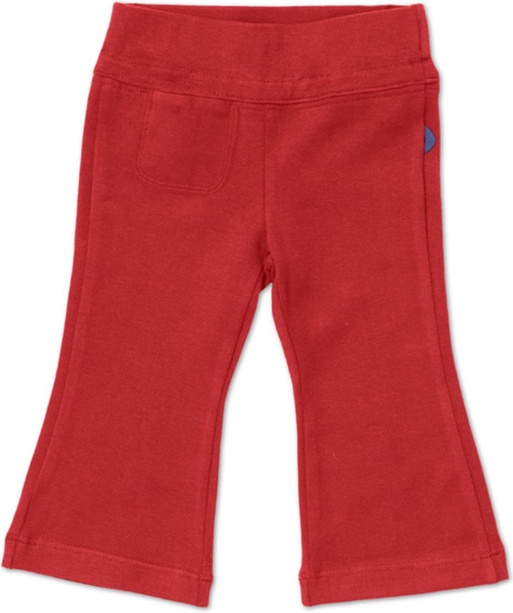 Silky Label broekje hypnotizing red - wijde pijp - maat 86/92 - rood