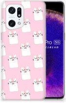 Etui pour téléphone portable OPPO Find X5 Pro Etui de protection Cats endormis