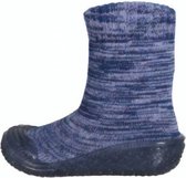 antislip-sokken gebreid junior navy maat 22/23