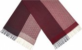 sjaal Patroon dames 180 x 68 cm polyester rood