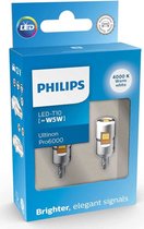 Philips Ultinon Pro6000 W5W-T10 set 4000k 11961WU60X2