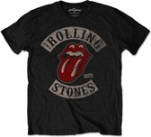 The Rolling Stones Kinder Tshirt -Kids tm 8 jaar- Tour 78 Zwart