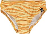 Beach & Bandits - UV-bikinibroekje voor meisjes - Golden Tiger - Goudoranje - maat 92-98cm
