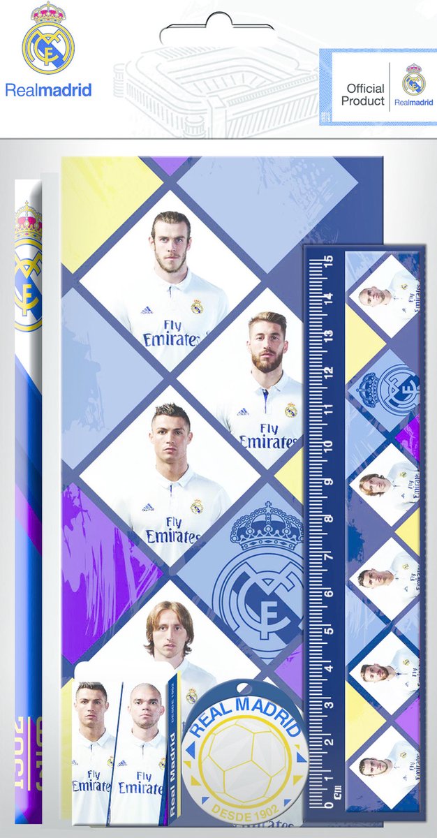 Real Madrid Stationary set 5 DLG