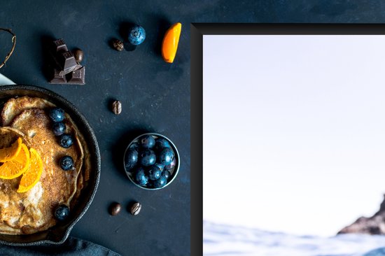 KitchenYeah® Inductie beschermer 78x52 cm - Water - Golf - Zee - Kookplaataccessoires - Afdekplaat voor kookplaat - Inductiebeschermer - Inductiemat - Inductieplaat mat