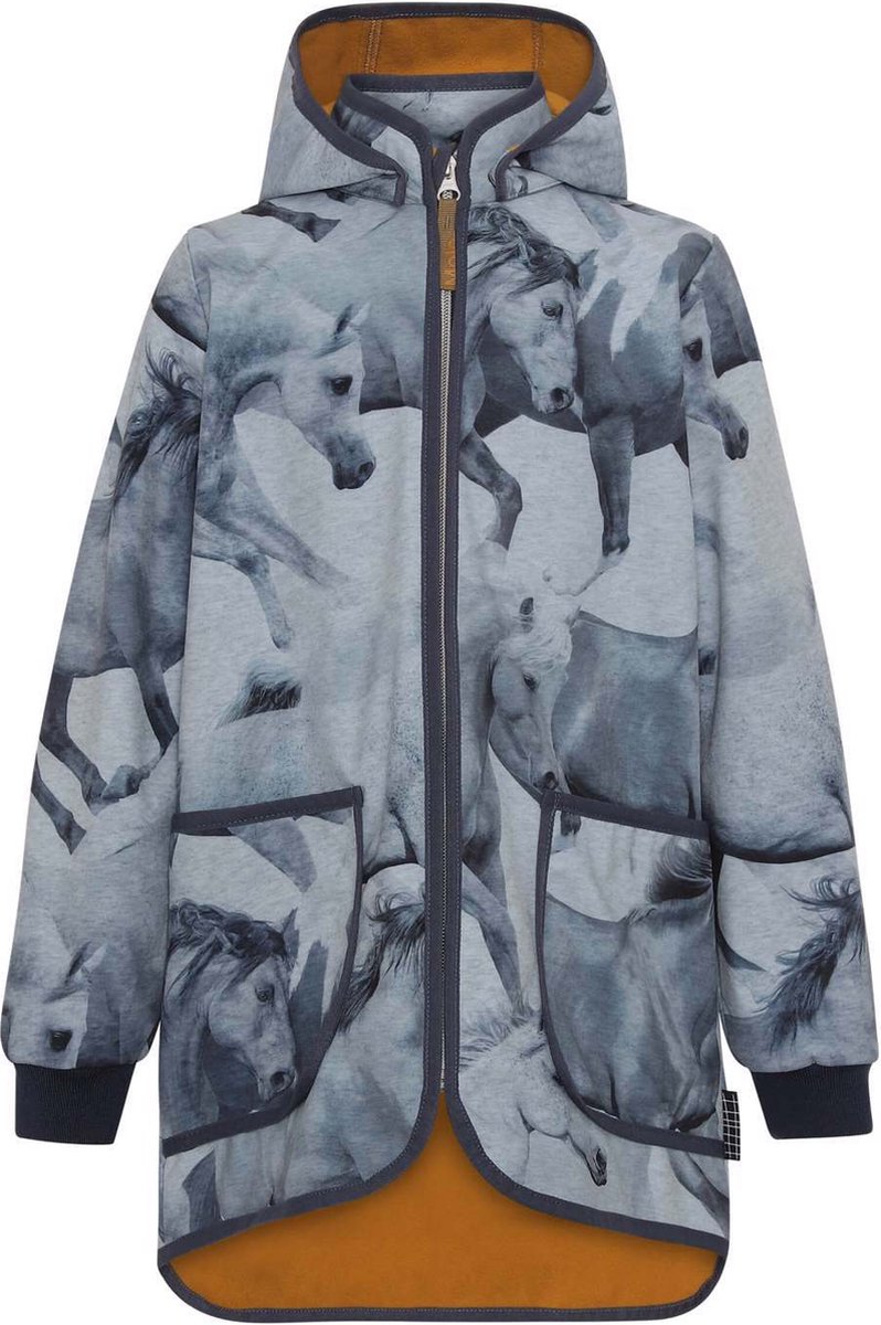 Molo - Softshell jas voor kinderen - Overgangsjas - Hillary - Droompaarden - maat 128cm