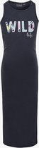 TwoDay meisjes maxi jurk - Zwart - Maat 158/164