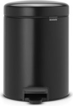 Brabantia NewIcon Pedaalemmer 5L Zwart