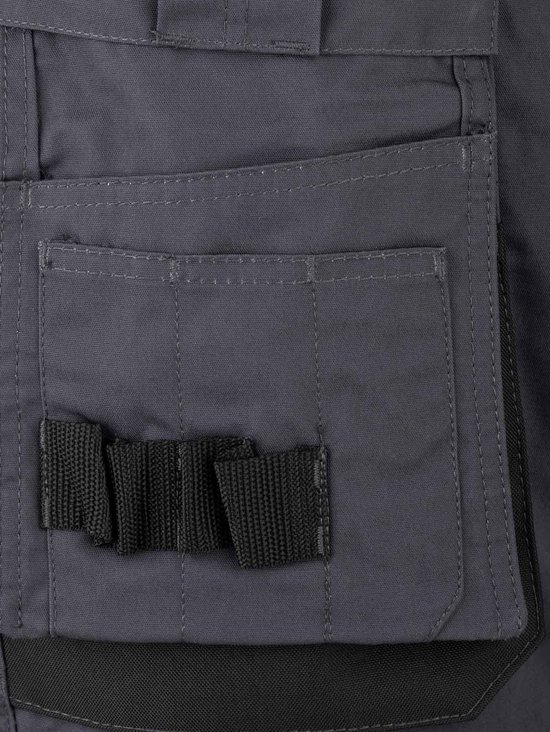 STØRVIK Job Pantalon de travail Court Homme - Taille S - Anthracite