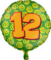Happy foil balloons - 12 years