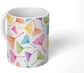 Mok - Koffiemok - Design - Planten - Bloemen - Mokken - 350 ML - Beker - Koffiemokken - Theemok