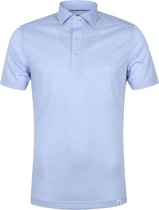 R2 Amsterdam - Poloshirt 112 Pique Lichtblauw - M - Modern-fit