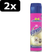 2x ! VANISH PET EXPERT SCHUIM 600ML