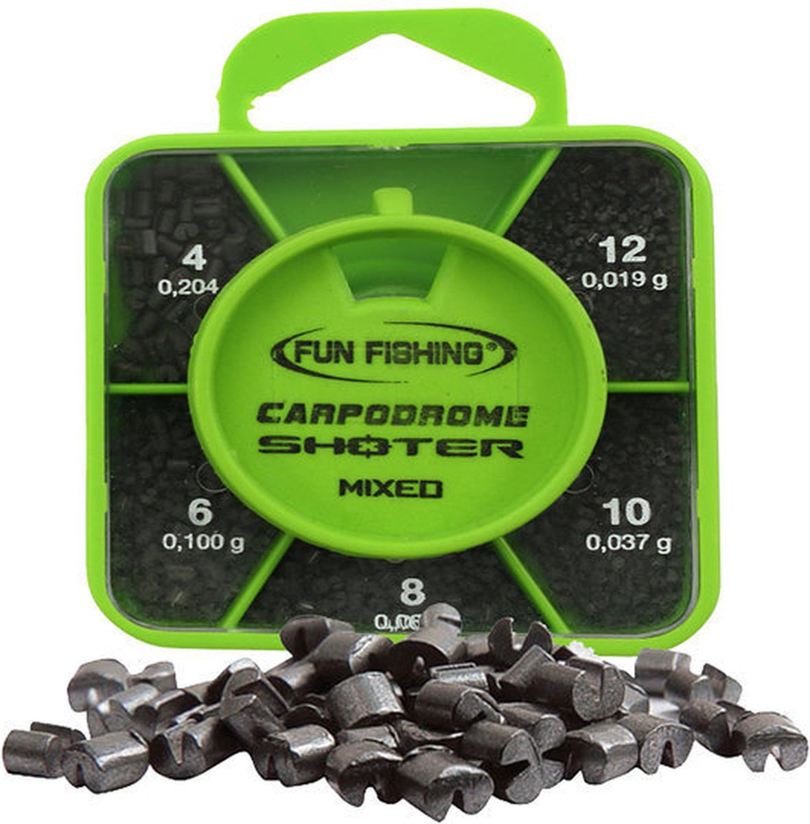 Fun Fishing Carpodrome Shoter Box - Maat : GM (3-4-5-6-8)
