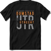 Utrecht - Domstad | TSK Original & vintage | T-Shirt Heren - Dames | Zilver - Goud | Perfect Cadeau Shirt | Grappige Spreuken - Zinnen - Teksten | Maat S