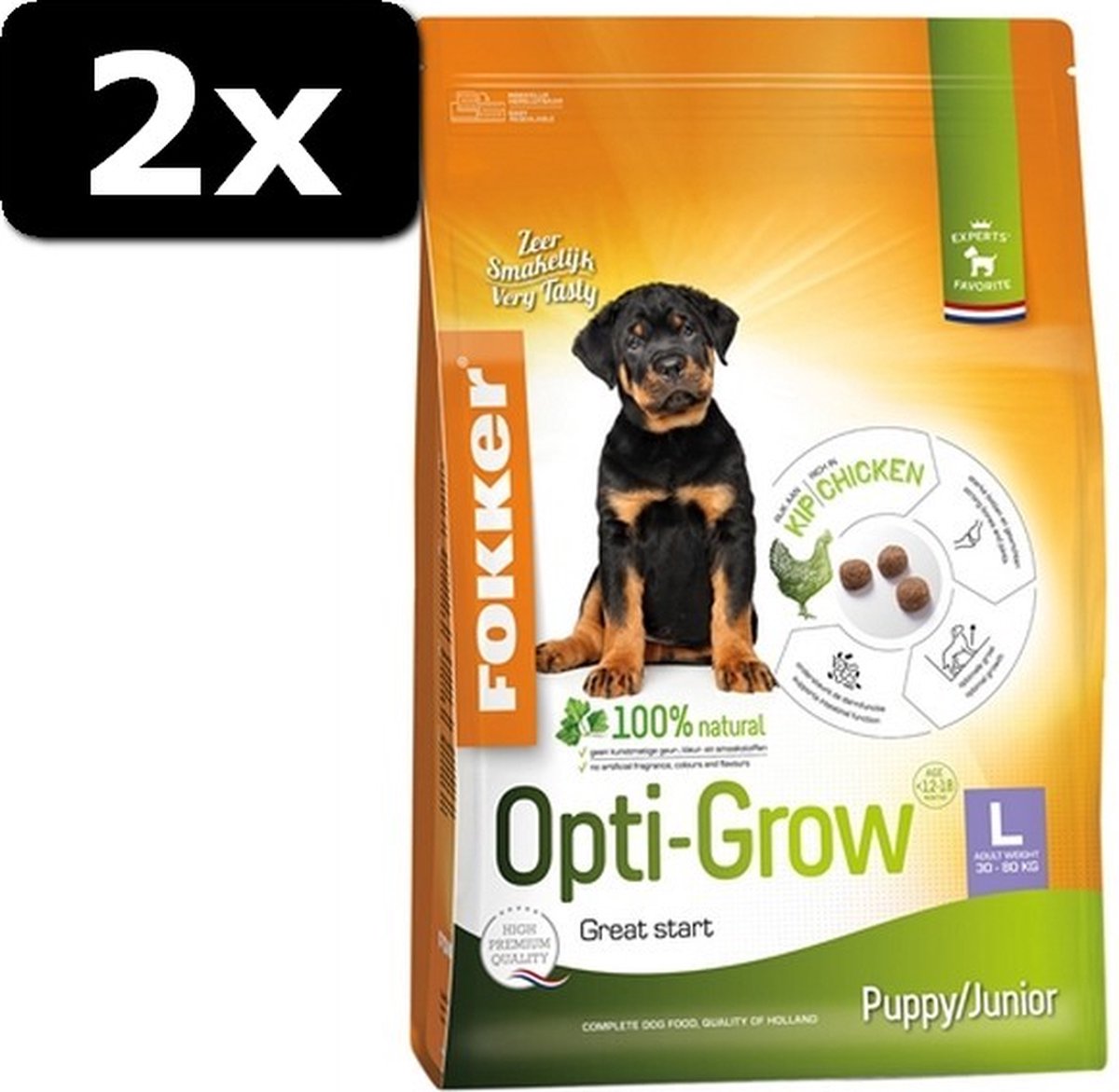 Fokker FOKKER OPTI-GROW PUP/JUN L 13KG
