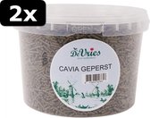 2x DE VRIES CAVIA GEPERST 2200GR