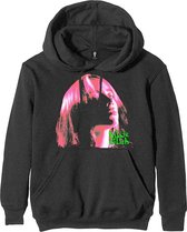 Billie Eilish Hoodie/trui -M- Neon Shadow Pink Zwart