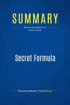 Summary: Secret Formula