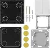 Gira EnOcean montageset 2-weg wandzendersysteem 55 wit - 823203 - E3M6D