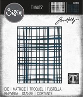 Sizzix Thinlits Snijmal set - Simple plaid