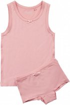 ondergoedset meisjes viscose roze 2-delig maat 104