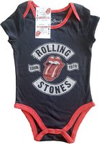 The Rolling Stones Baby romper -Kids tm 2 jaar- US Tour 1978 Zwart