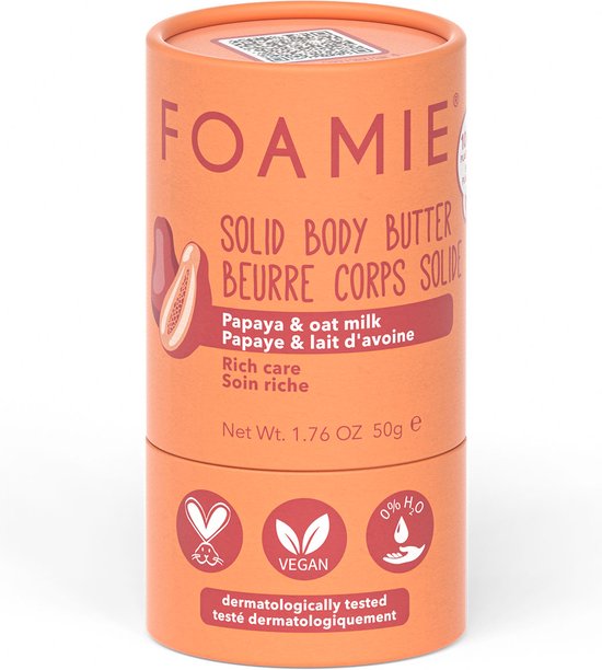 Foamie - Solid Body Butter - Oat To Be Smooth - 50 gr