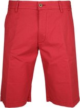 Gardeur - Short Bermuda Dessin Rood - Modern-fit - Broek Heren maat 56