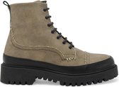 Greyder Lab - Boot GL-214-80 Army - Schoenmaat 45cm - Leer,Katoen,Duurzaam Heren Veterschoenen