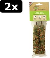 2x NIBBLE STICKS CARROT/DANDELION 2ST