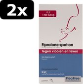 2x - EXIL FIPRALONE SPOT-ON KAT 3