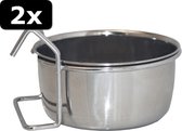2x VOERBAK HOOK ON 300ML