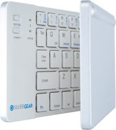 Silvergear Opvouwbaar Draadloos Toetsenbord - QWERTY - Bluetooth - Voor Smartphone, Tablet en Laptop/Computer