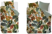 Beddinghouse Begonia Dekbedovertrek - Eenpersoons - 140x200/220 cm - Groen