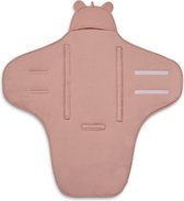 Jollein Wikkeldeken Basic Stripe - Rosewood
