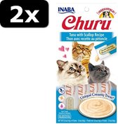 2x INABA CHURU TUNA/SCALLOP 56GR