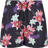 Urban Classics Zwemshorts -L- Pattern dark jungle aop Multicolours