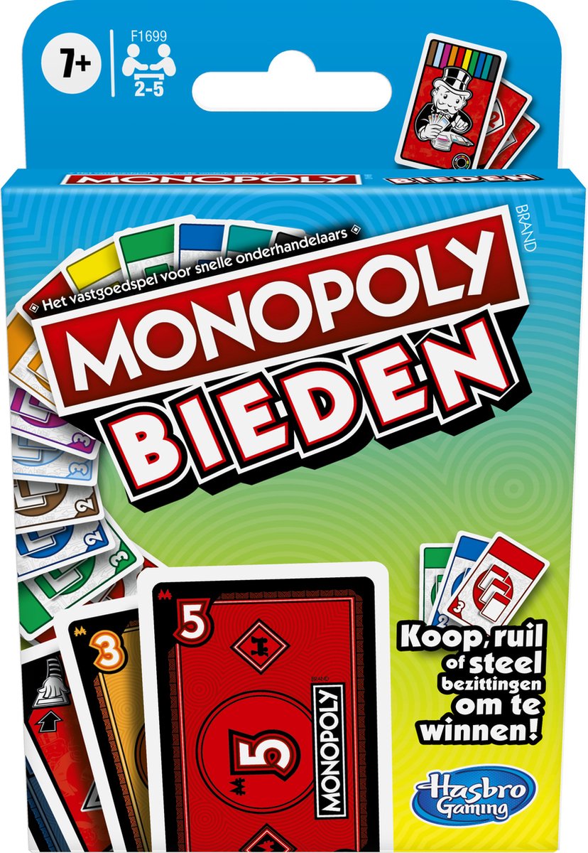 Monopoly Bieden - Kaartspel