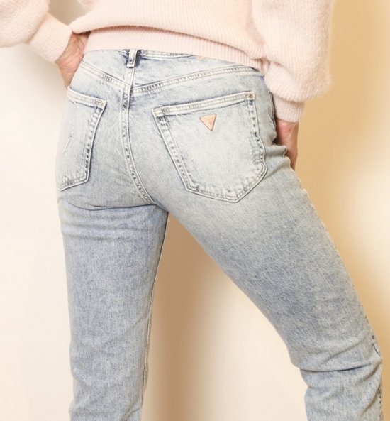 Guess the it girl cropped high waist skinny jeans lengte 28 - valt ca 2  maten kleiner... | bol.com