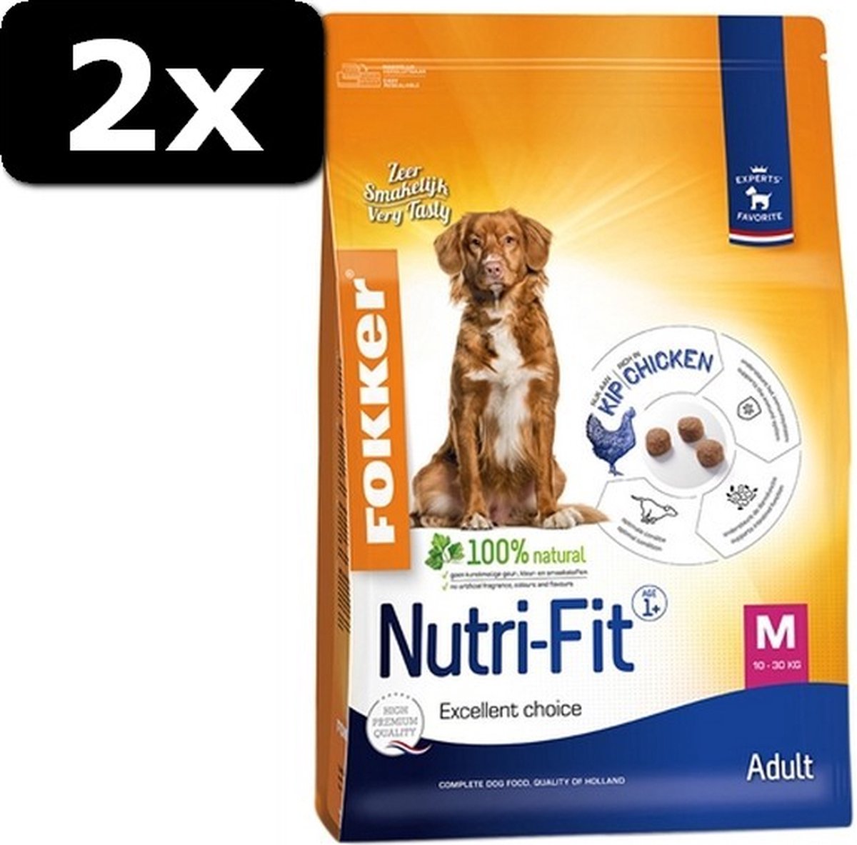 Fokker FOKKER NUTRI-FIT ADULT M 13KG